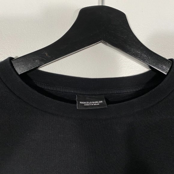 Marcelo Burlon Lonquimay Sweatshirt black - Picture 3 of 6